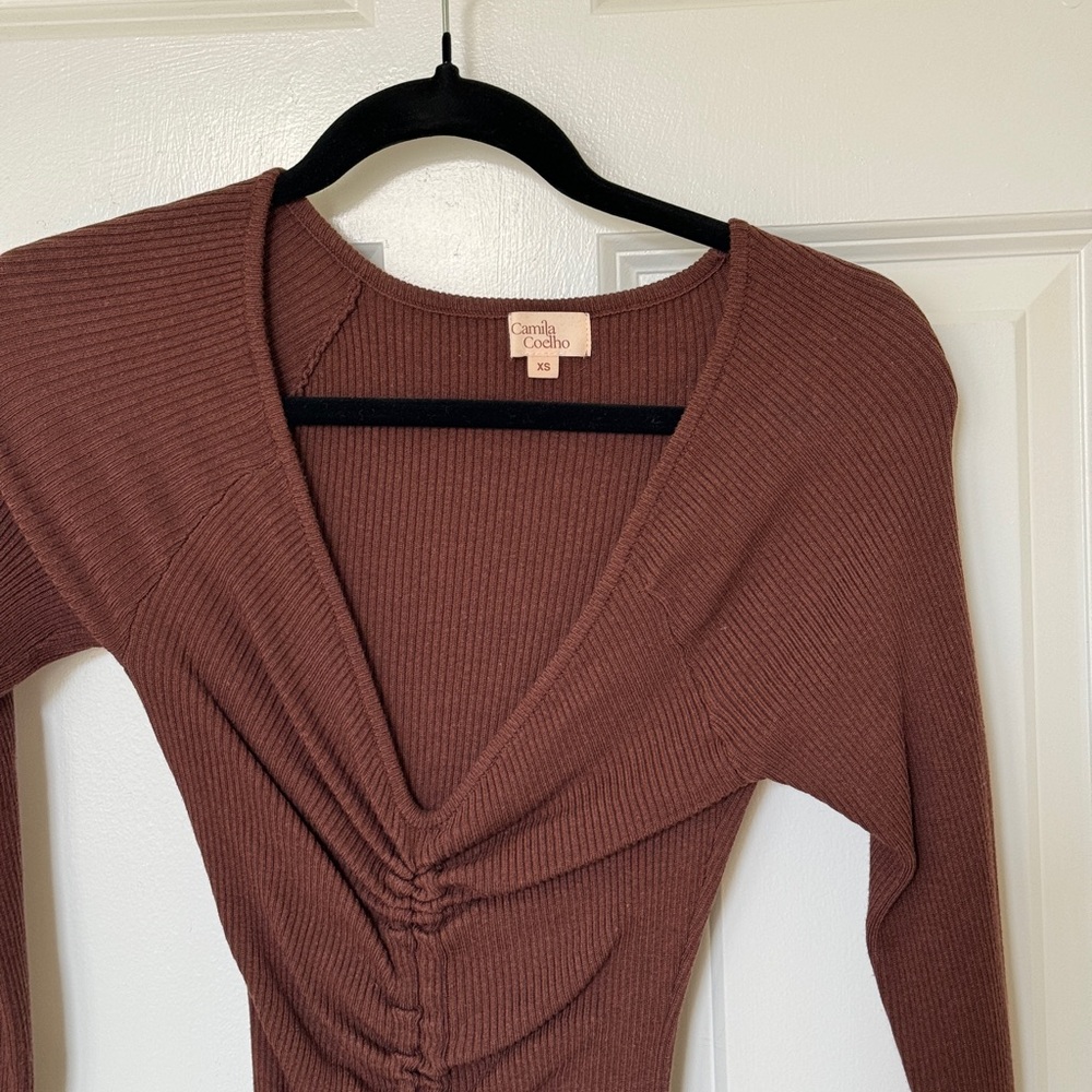 Revolve Ribbed Dress - Size XS - Picture 2 of 4